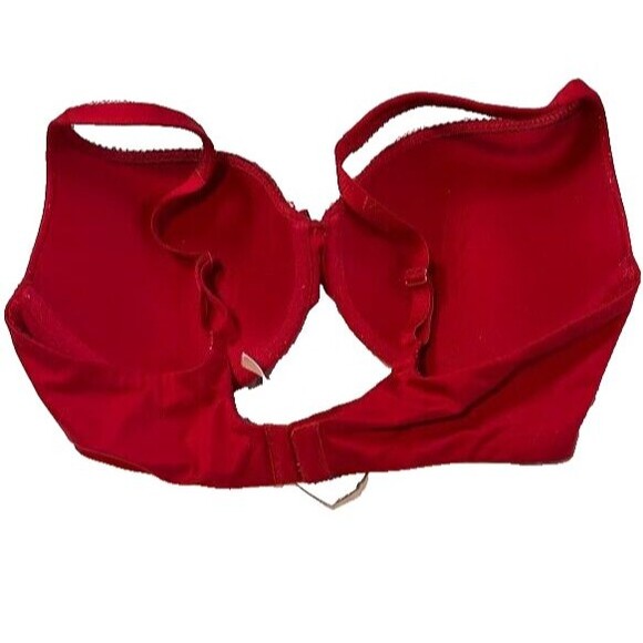 Victoria's Secret Body by Victoria Perfect Shape Red Multi-way Underwire Bra 36D - Picture 7 of 7